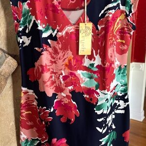 Aryeh Red Floral Dress